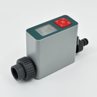 Pengontrol Sprinkler Katup Timer Manual Tahan Air IP54 untuk Penyiraman Taman, Dapat Diprogram 30 Hari, Peralatan Rumput