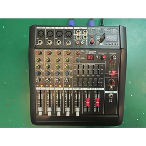 PMX402D + 2EQ + 99DSP Système de sonorisation professionnel Mélangeur de puissance audio 250W avec <span class=keywords><strong>2</strong></span> égaliseurs et 99 effets DSP - Product Image 2