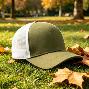 6-Panel Adjustable Breathable Blank Sun Cap Outdoor Sports Mesh Trucker Hat for Golf, Hiking, Running, Camping - Product Image 6