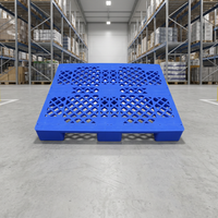 NEXARA Euro HDPE Recycle Material 1210 1200*1000*150mm Grid Surface Nine Runner Heavy Duty Palette pour le stockage