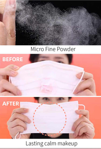 <span class=keywords><strong>Polvo</strong></span> suelto Mineral mate translúcido impermeable sin logotipo personalizado etiqueta privada <span class=keywords><strong>polvo</strong></span> de ajuste de enfoque suave para piel oscura - Product Image 4