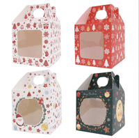 Boîtes d'emballage en papier transparentes robustes de qualité supérieure pour festivals, Noël, anniversaires, mariages, cadeaux, présentation de bibelots