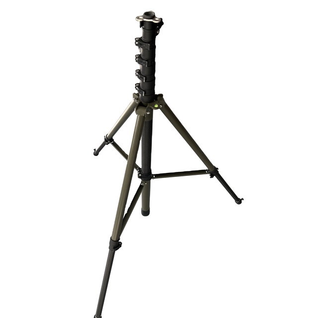 Customized 2 Meters 3 Meters 7 Meters High Camera Tripod Carbon Fiber Telescopic Mast Extension Rod