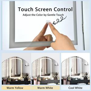 Venta al por mayor de fábrica, juego de dormitorio italiano, tocador para maquillaje, tocador, muebles, mesa de maquillaje con espejo - Product Image 3