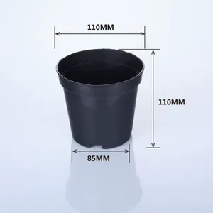 Vente chaude nouveau Pot <span class=keywords><strong>de</strong></span> fleur <span class=keywords><strong>en</strong></span> plastique PP Durable universel succulent pépinière Pot <span class=keywords><strong>Culture</strong></span> du sol pour la maison et le jardin - Product Image 4