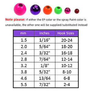 彩色钓鱼苍蝇绑扎黄铜珠珠头若虫石飞流带钓鱼鳟鱼苍蝇绑扎材料 - Product Image 3