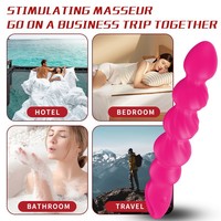 Machine de masturbation masculine à billes, forte vibration, 12 fréquences, masseur de prostate à billes pour l'extérieur, articles sexuels pour adultes