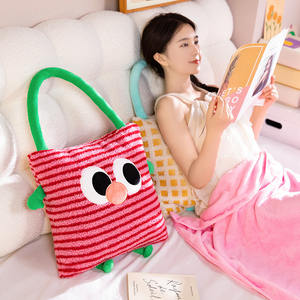 Big Eyes mignon sac Design <span class=keywords><strong>couverture</strong></span> et oreiller ensemble coton coussin noyau rempli fibre canapé oreiller - Product Image 4