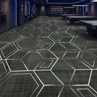 Maßgefertigter Bedruckter Teppich Personalisiertes Muster-Teppichbahn für Kino Hotel Lobby Ausstellung Event und Kommerzielle Bodendekoration
