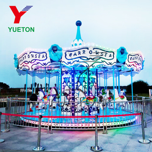 Trịnh Châu yueton sân chơi cơ khí cưỡi ngựa trẻ em công viên giải trí trung tâm mua sắm trong nhà vui vẻ đi vòng băng chuyền để bán - Product Image 1