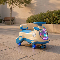 Voiture Électrique Balançoire pour Enfants, Vente Directe Usine, avec Lumières LED, Jouet à Bascule en Plastique Durable pour Garçons et Filles