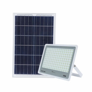 HK Mistei alta calidad al aire libre luz solar montaje en pared IP65 impermeable Luz de inundación solar para jardín Patio - Product Image 2