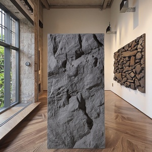 Pannello Murale 3D Leggero in Poliuretano Effetto Roccia, Rivestimento in Finta Pietra PU per Decorazioni Interne ed Esterne - Product Image 1