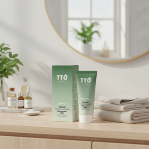 TTO Thermal Moisturizing <b>Face</b> Cream Centella Asiatica Hemp Seed Oil Niacinamide Collagen Hyaluronic Acid Skin Barrier Support - Product Image 2