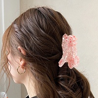 Pince à Cheveux Créative et Mignonne Style Animal de Compagnie, Vente en Gros Usine, Accessoire Cheveux Femme pour Chignon Arrière de la Tête, Logo Personnalisé