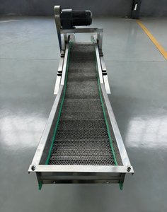 Convoyeur à bande en maille <span class=keywords><strong>mini</strong></span> sur mesure pour friteuse/four, en acier inoxydable, maille <span class=keywords><strong>de</strong></span> qualité alimentaire, design en spirale, vitesse réglable, résistant à la chaleur - Product Image 4