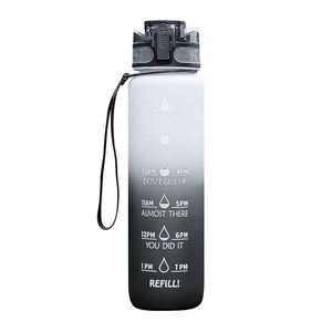 ขวดน้ำดื่มพลาสติก1000มล. ขวดน้ำกันรั่วปราศจาก <span class=keywords><strong>BPA</strong></span> ขวดน้ำพร้อมที่กรองผลไม้ Tritan - Product Image 5