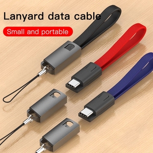 Llavero portátil <span class=keywords><strong>USB</strong></span> para teléfono móvil, Cable de datos de sincronización de carga rápida para iPhone Micro tipo <span class=keywords><strong>C</strong></span> - Product Image 2
