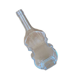 500ml Whisky Violon Forme Bouteille Artisanat Bouteille De Vin Violon Verre Bouteille De Vin Instrument De <span class=keywords><strong>Musique</strong></span> Modèle De Violon - Product Image 1