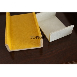 โปรไฟล์ไฟเบอร์กลาสสีตามสั่ง รูปทรงช่อง FRP - Product Image 4