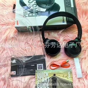Tune510bt <b>Wireless</b> Bluetooth Headphones Over Ear Dynamic Driver With <b>Mic</b> For Gaming And Music 40H Playtime - Product Image 3