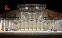 Hangar et entrepôt/atelier de maintenance aéronautique préfabriqués intégrés modernes – Bâtiments en acier robustes et durables