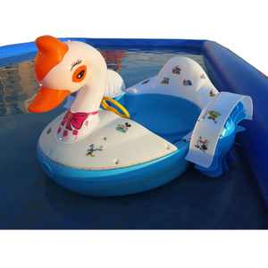 Bateau tamponneur électrique d'occasion Swan Car pour enfants, pour piscine intérieure et extérieure - Product Image 6
