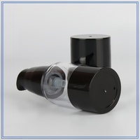 Flacon pompe sans air 15ml-200ml, flacon cosmétique sous vide avec pompe bec de canard, emballage pour sérum et hydratant pour soins de la peau