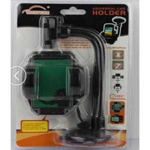 Soporte Universal de Plástico con Ventosa para Coche, Brazo Ajustable y Rotación de 360 Grados para Teléfono, Tablet y GPS - Product Image 1