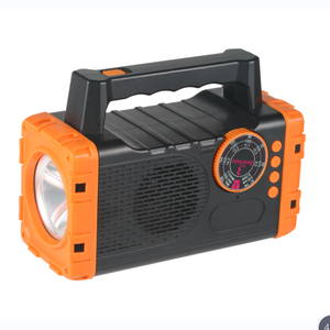 Kit solaire professionnel portable de camping avec chargeur de panneau solaire lumière radio boîte de réseau système d'énergie de stockage à domicile - Product Image 5