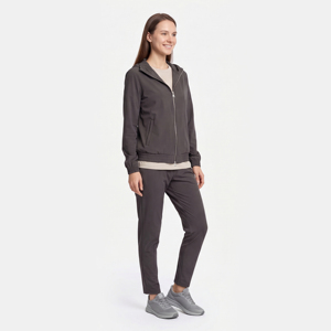 Conjunto Deportivo con Capucha para Mujer, Estilo Urbano, Transpirable, con Logotipo Personalizado, para Entrenamientos Casuales - Product Image 4