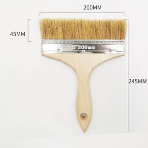 Gỗ xử lý chip sơn bàn chải chi tiết tường chuyên nghiệp trắng tự nhiên tiện ích sơn bàn chải - Product Image 2