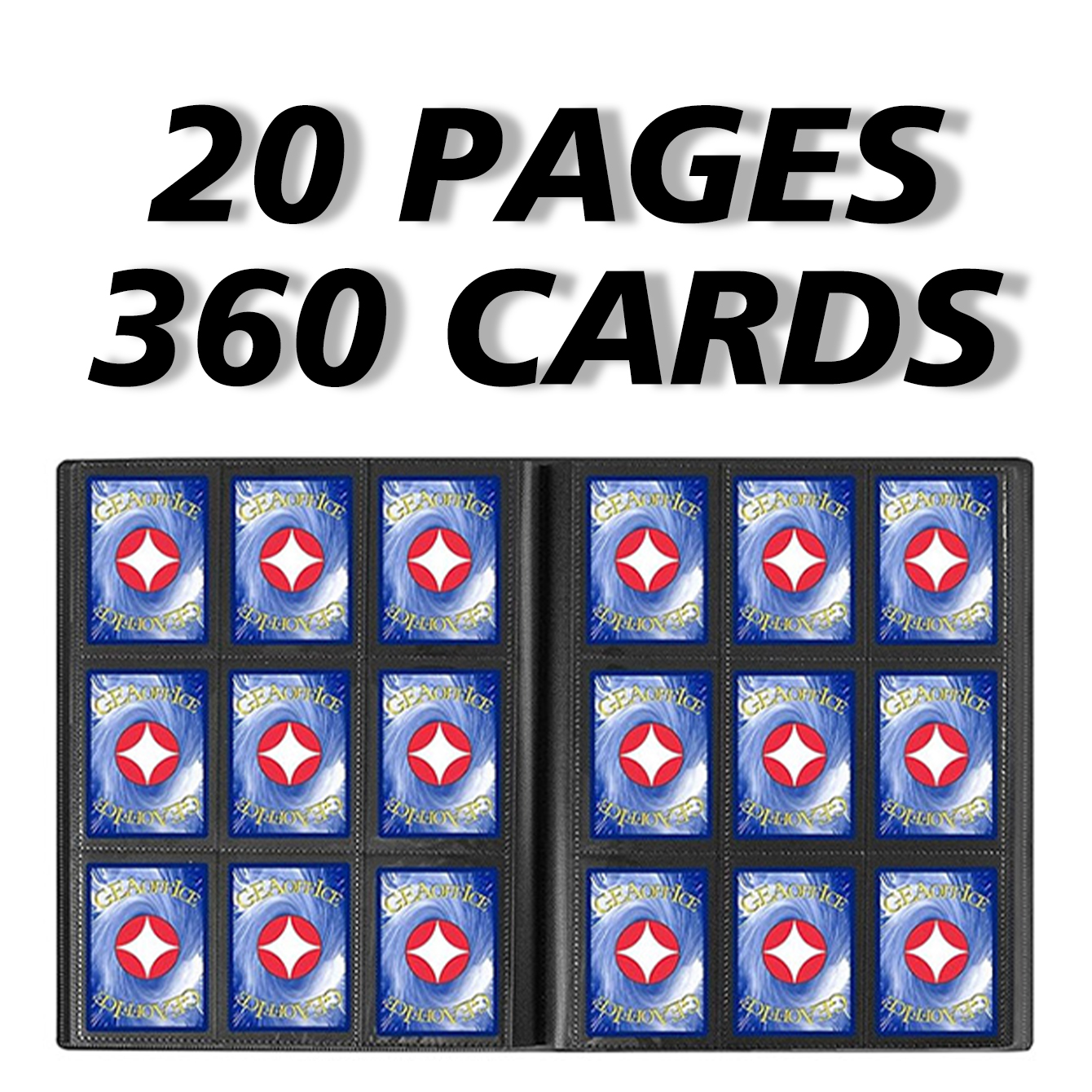 20 pages 360 cartes