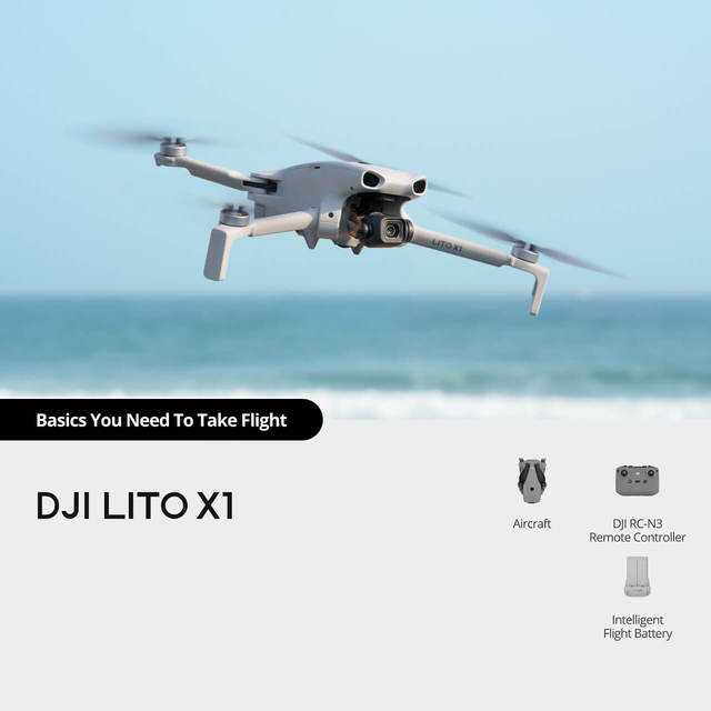 Original D JI Lito X 1Standard Set 249g 4K HD Camera O4 Video Transmission Foldable Quadcopter D JI New Drone Cheap Drones