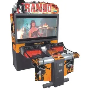 SUNMO Münz betriebener Rambo Video Shooting Simulator Arcade-Spiel automat