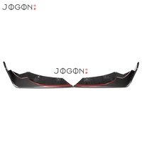 Ailerons de pare-chocs arrière pour Chevrolet Corvette C8 Z06 Coupé 2023-2026, en fibre de carbone véritable, accessoires extérieurs, 2 pièces