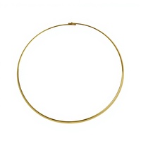 Collier ras du cou rond éthiopien pour femmes, chaînes tendance, accessoires pour mariage ou cadeau, bijoux africains érythréens # 065606