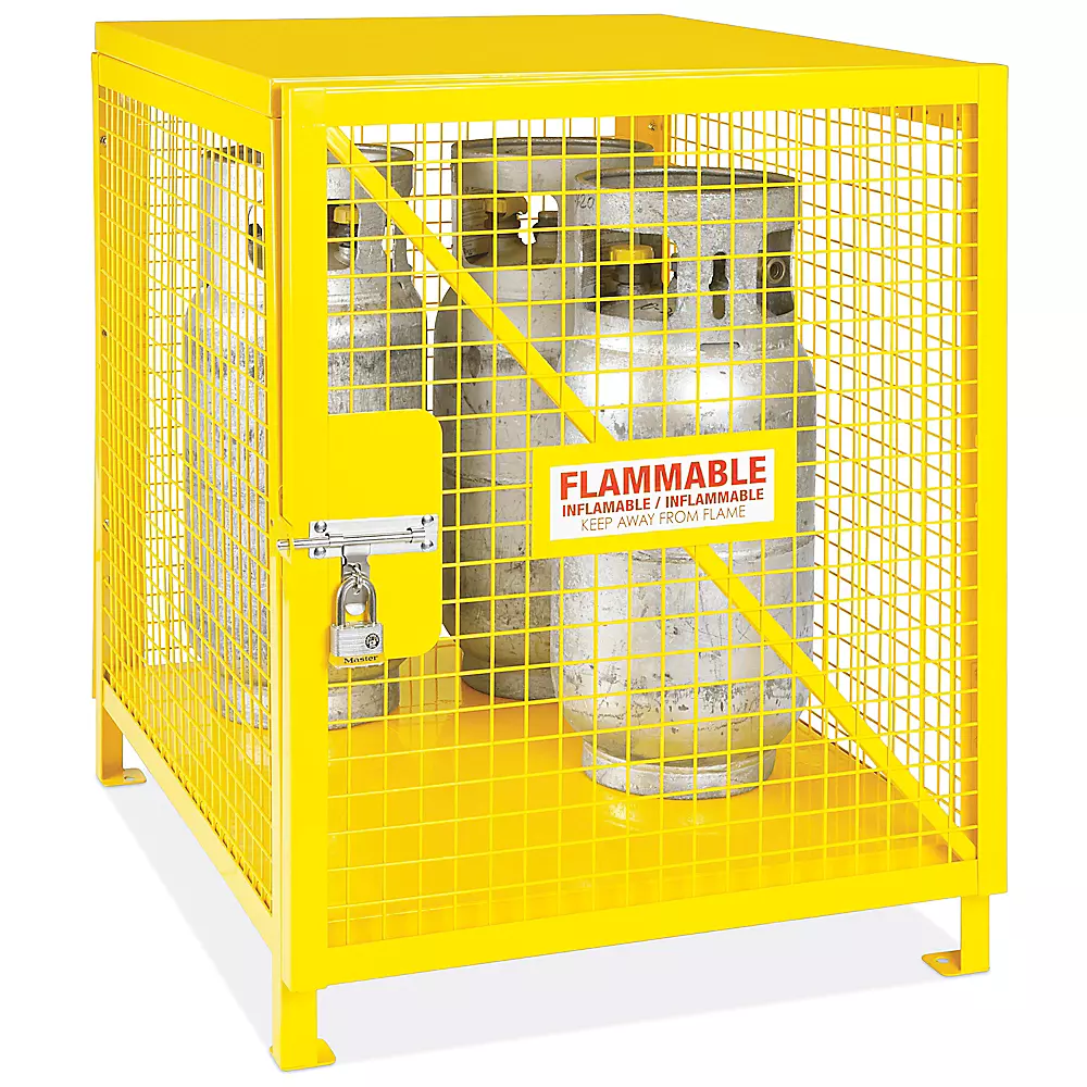 Factory Production Mesh Gas Cylinder Cabinet Gas Cylinder Storage Cabinet Gas Cage