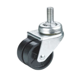 Manufacturer Wholesale Industrial Twin Wheel Caster New Product Caster With Plain Bearing - Product Image 5