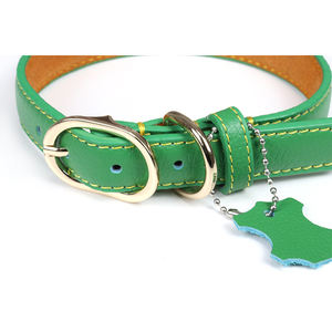 Twinsis Design cuir véritable chiot noeud papillon collier réfléchissant chien cou sangle avec motif solide luxe cadeau pour animaux de compagnie colliers de chien - Product Image 5