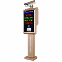 Terminal de Visualización de Carriles ANPR Zento G50 5MP, Pantalla de Control de Estacionamiento LED de Doble Color con Guía por Voz y Código QR