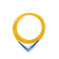 Customizable Length Optical Fiber Patch Cord Single Mode SC/UPC-SC/UPC 0.9mm 2.0mm 3.0mm 9/125um FTTH Pigtail PVC/LSZH SM SX