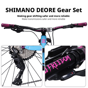 Bicicleta de Montaña XC100 de 27.5'' con Suspensión Completa de Aleación de Aluminio, Amortiguación de Aire, 10 Velocidades, Frenos de Disco de Aceite, para Dirt Jump y Freeride - Product Image 5