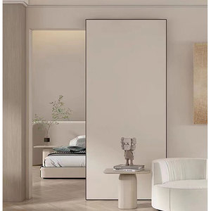 Porta Invisibile Facile <span class=keywords><strong>da</strong></span> Installare, Alta Qualità, <span class=keywords><strong>Arredamento</strong></span> Domestico, Insonorizzata Multistrato, con Binario Invisibile in Legno, Porta Fantasma per Interni - Product Image 2