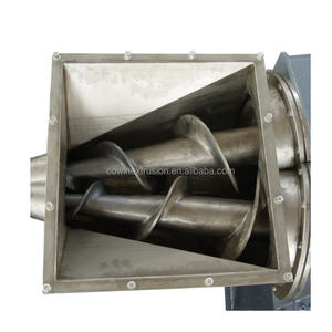 Pvc Plastic Twin Screw With Side Feeder Machine Extrusion <strong>Poles</strong> Extruder Machineslack Masterbatch - Product Image 6