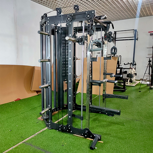 Equipo de Fitness Todo en Uno, Polea de Cable, Entrenamiento Multifuncional, Power <span class=keywords><strong>Rack</strong></span> Smith <span class=keywords><strong>con</strong></span> Torre de Pesas - Product Image 2
