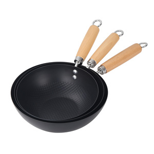 Mini Wok Antiadherente de <span class=keywords><strong>la</strong></span> Mejor Calidad <span class=keywords><strong>para</strong></span> el Hogar, Sartén Individual de Fondo Plano sin Recubrimiento, Sartén Pequeña <span class=keywords><strong>para</strong></span> Cocinar, Venta al por Mayor - Product Image 1