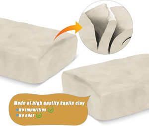 Vente chaude grès blanc argile poterie poterie argile cuisson séchage pâte <span class=keywords><strong>à</strong></span> <span class=keywords><strong>modeler</strong></span> pour céramique - Product Image 4