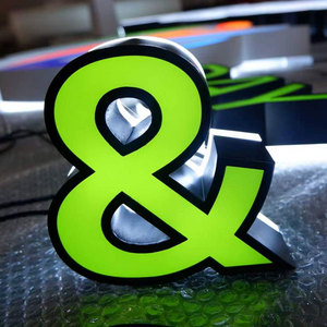 Letras 3D con Iluminación Frontal LED para Exteriores, Resistentes al Agua, Personalizadas por el Fabricante BRANDNEWSIGN, Letreros LED para Fachadas de Tiendas - Product Image 1