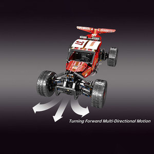Mould King 18019BS Kit de Voiture d'Escalade Hurricane Contrôlée par Application MOC DIY, Ensemble de Modèles de Voitures de Collection, Blocs de Construction de Véhicules d'Escalade - Product Image 4
